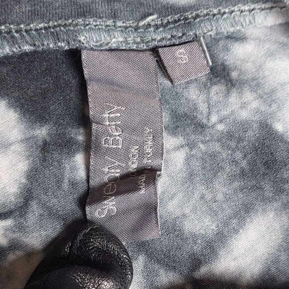 Sweaty Betty Take It Easy Tie Dye Black Dress Size S Sleeveless V Neck Pockets - Picture 7 of 14